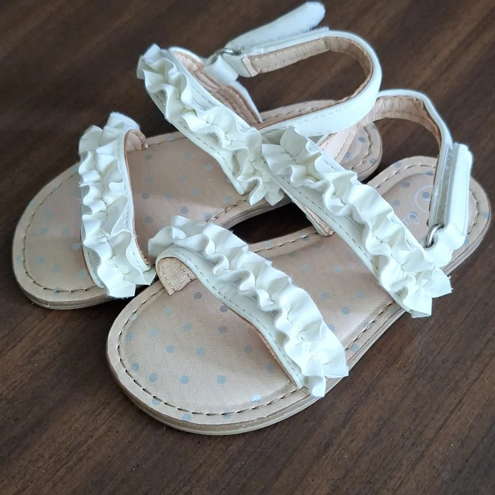 Cat & Jack White Sandals